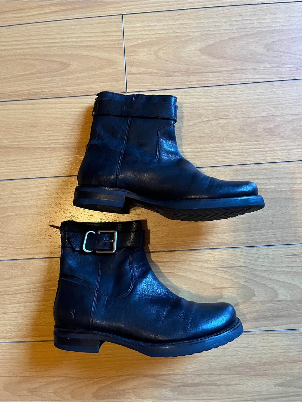 Frye Veronica Strap soft leather boots size 7 - Picture 3 of 8